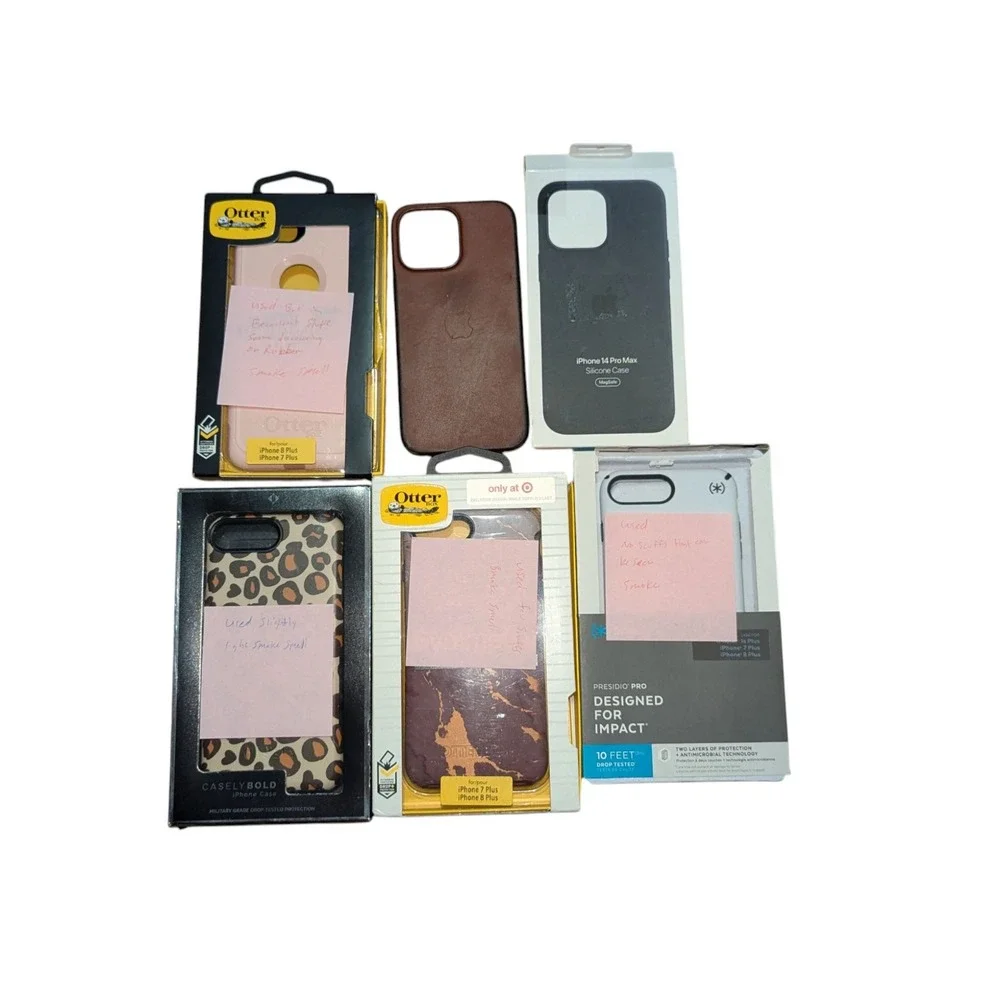 Bulk Lot Over 100 Mixed‎ Phone Cases, OtterBox, Kate Spade, Apple. For Parts
